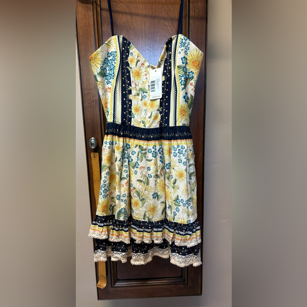 Aqua Bendita Isadora mini dress